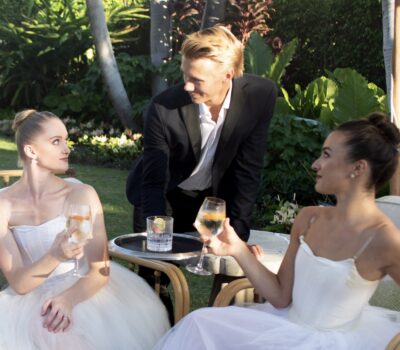 Jay serving cocktails - Ballet Palm Beach